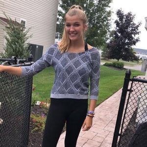 slight off the shoulder sweater